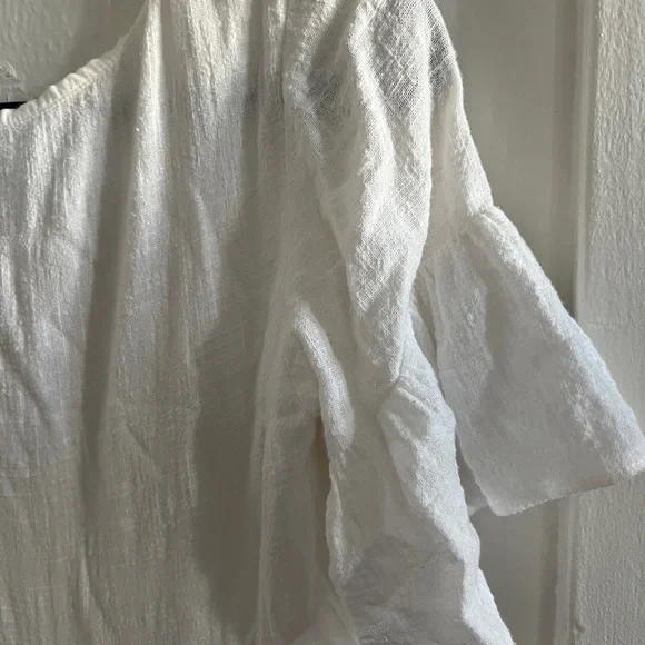 Sabo skirt white cotton dress - Picture 4 of 6